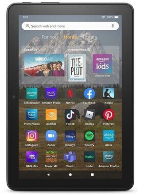 Amazon Fire HD 8 Tablet 8"  32GB  Black (2022 Release) Closeout Sale!